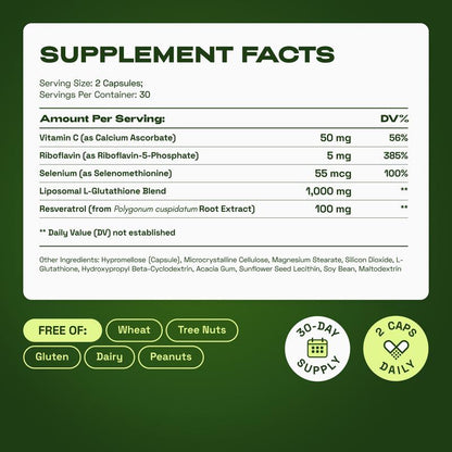 Duttona Liposomal Glutathione Supplement